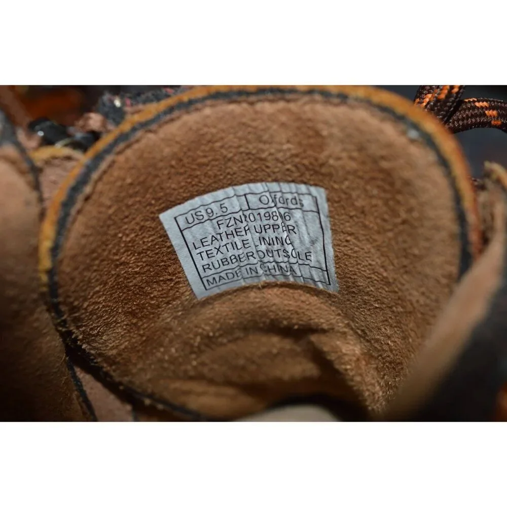 Arkbird Men's Chelsea Brown Boots Leather Chukka Ankle Size 9.5 Classy Comfort